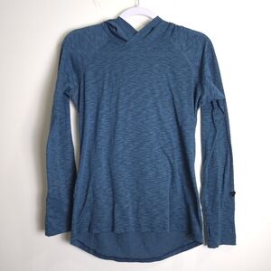 KUHL Outdoorsy Lightweight Teal Blue Hoodie‎ XS